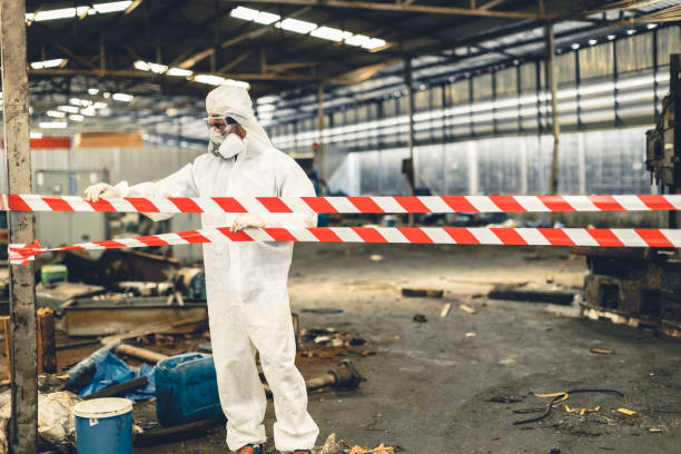 Professional Trauma Scene Cleanup technician working in Bryantown, MD